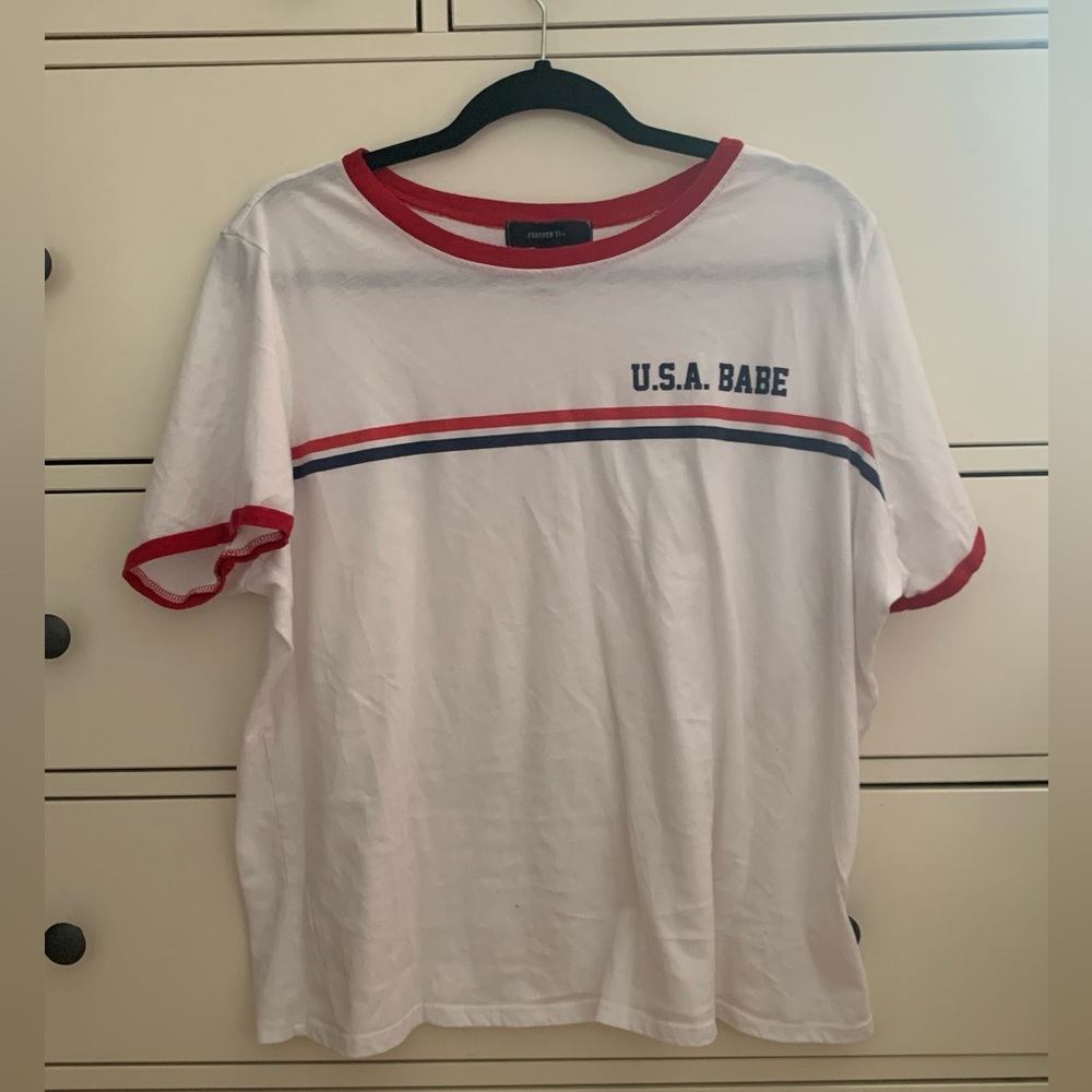 Forever 21 USA BABE T- shirt